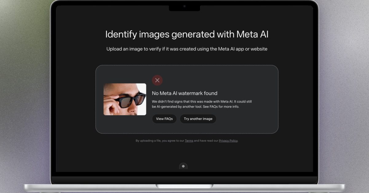 Meta’s detection tool fails to identify photos generated by its own Muse Image AI