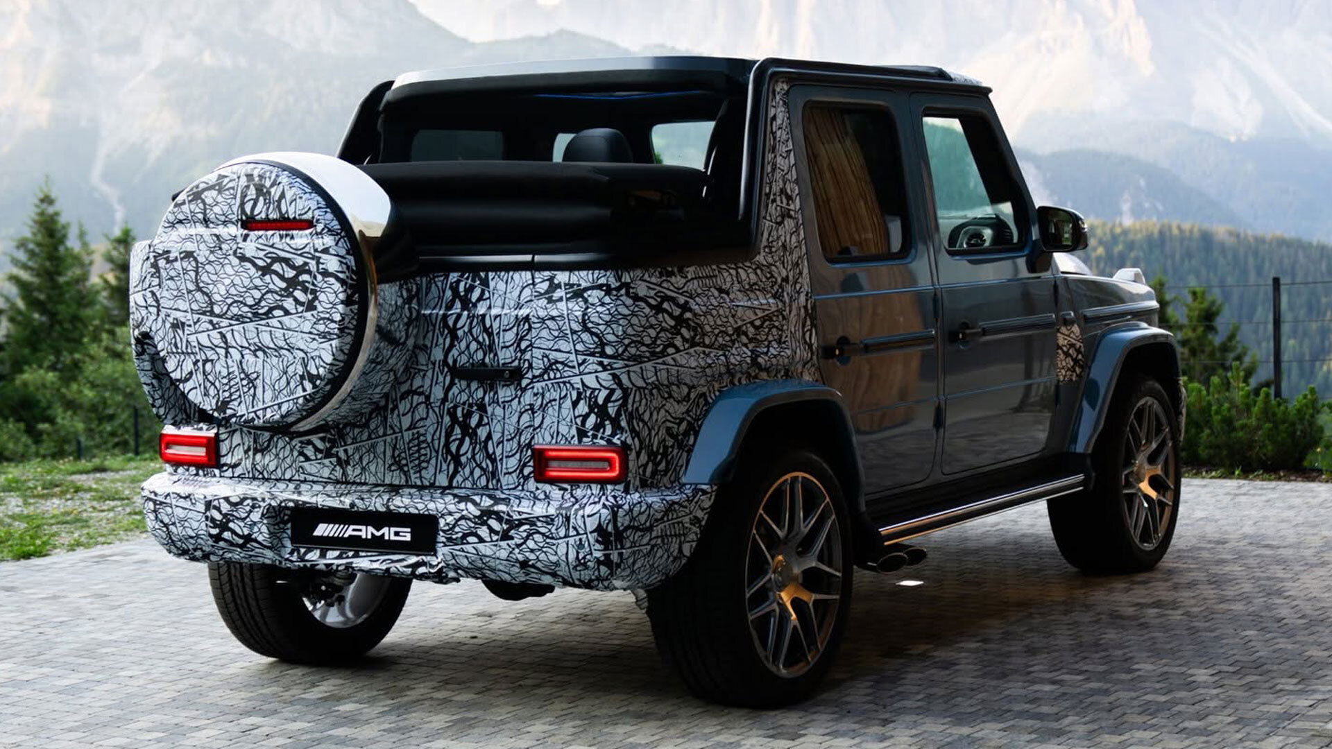 Mercedes-AMG’s G-Class Cabrio Is A Convertible That Doesn’t Fully Convert | Carscoops