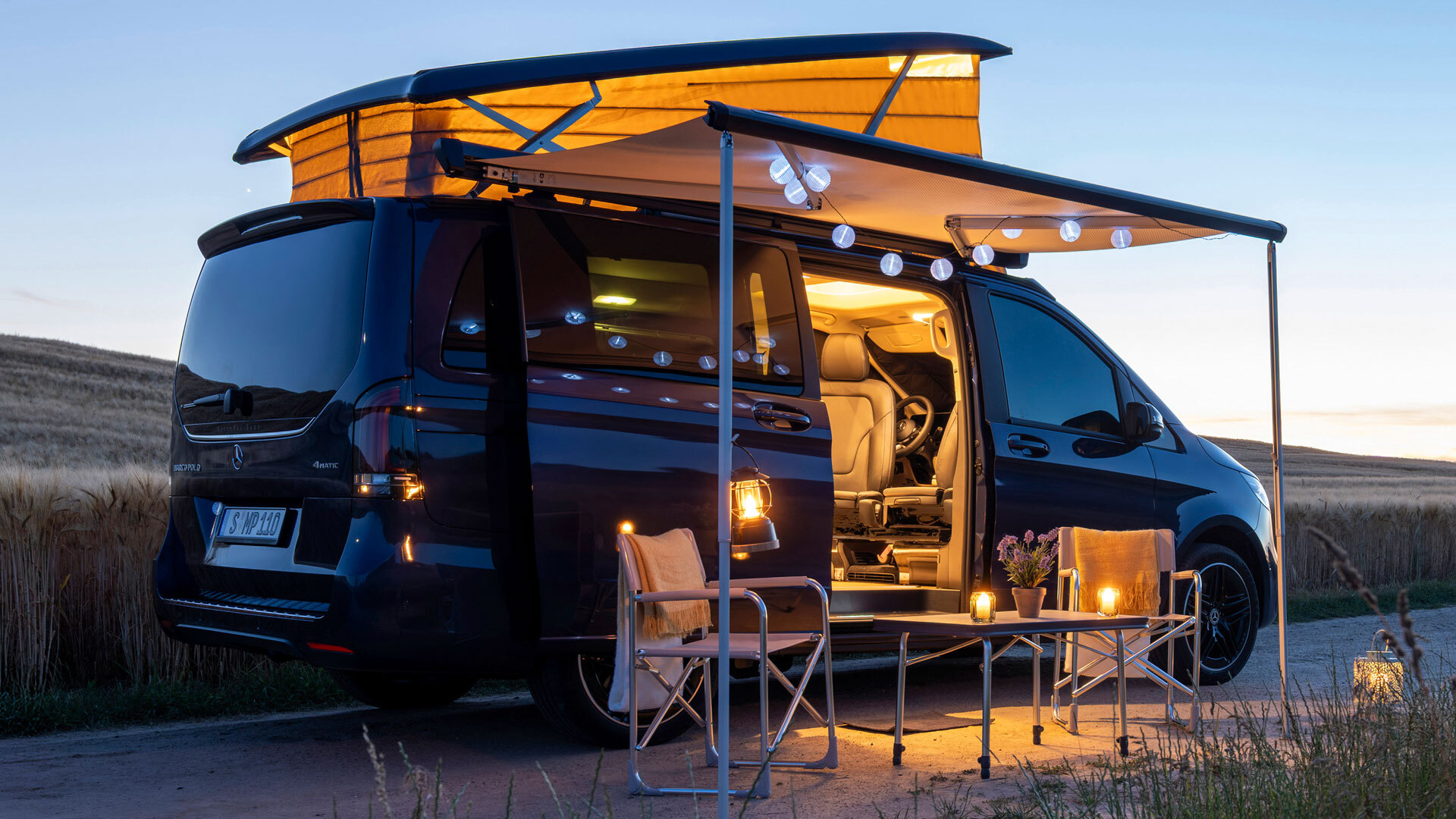 Mercedes’ New Campervan Adds Headroom And A Window To The Sky | Carscoops