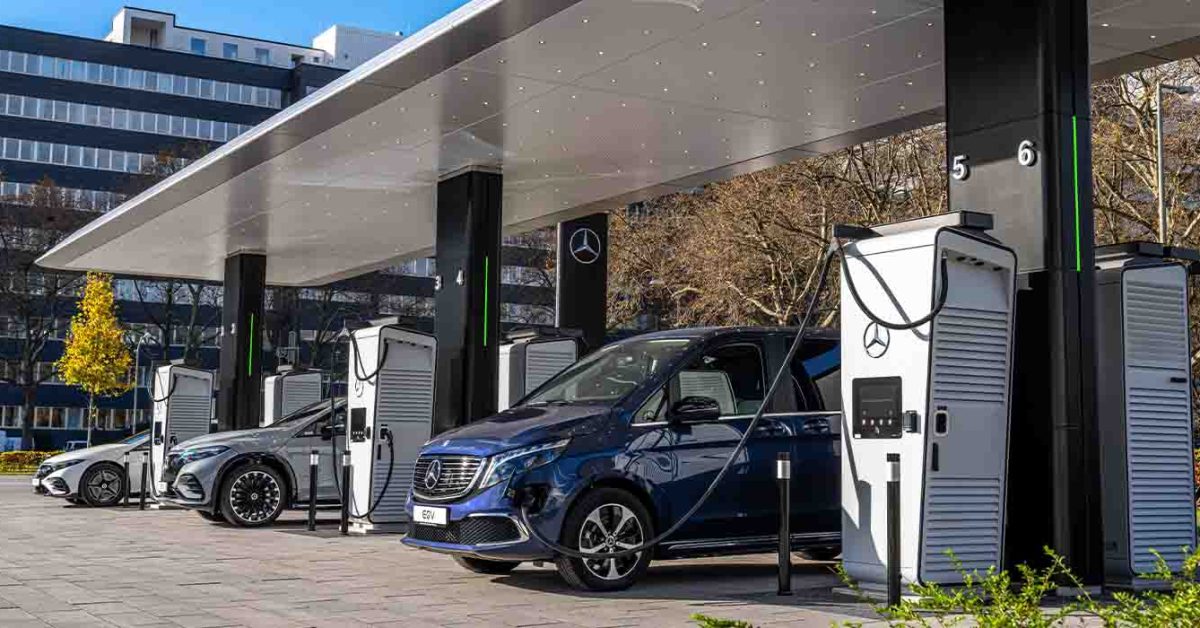 In the birthplace of the automobile, electric cars are now king