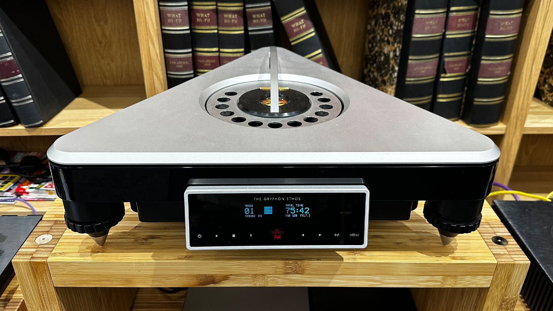 The high-end price tag and sci-fi design won’t be for everyone, but this is one of the finest CD players we have ever heard