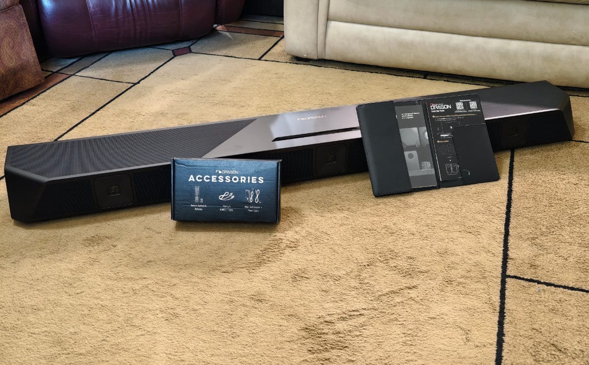 Nakamichi DRAGON Soundbar and 12″ Sub Review