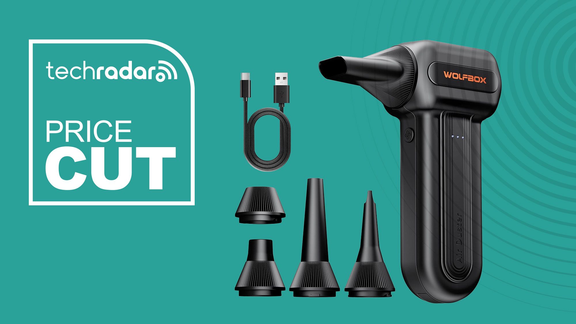 The Wolfbox MF60 is the cheap office gadget if you hate buying compressed air cans