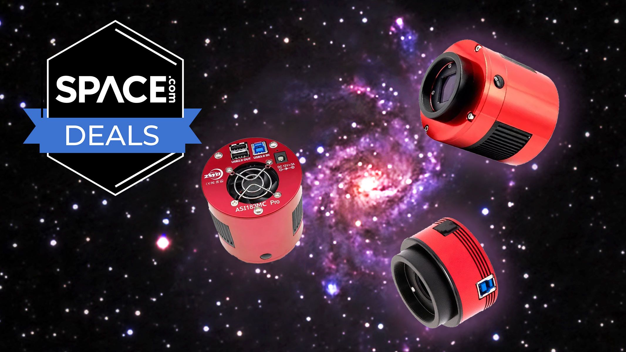 Capture the universe less with these ZWO astro camera deals