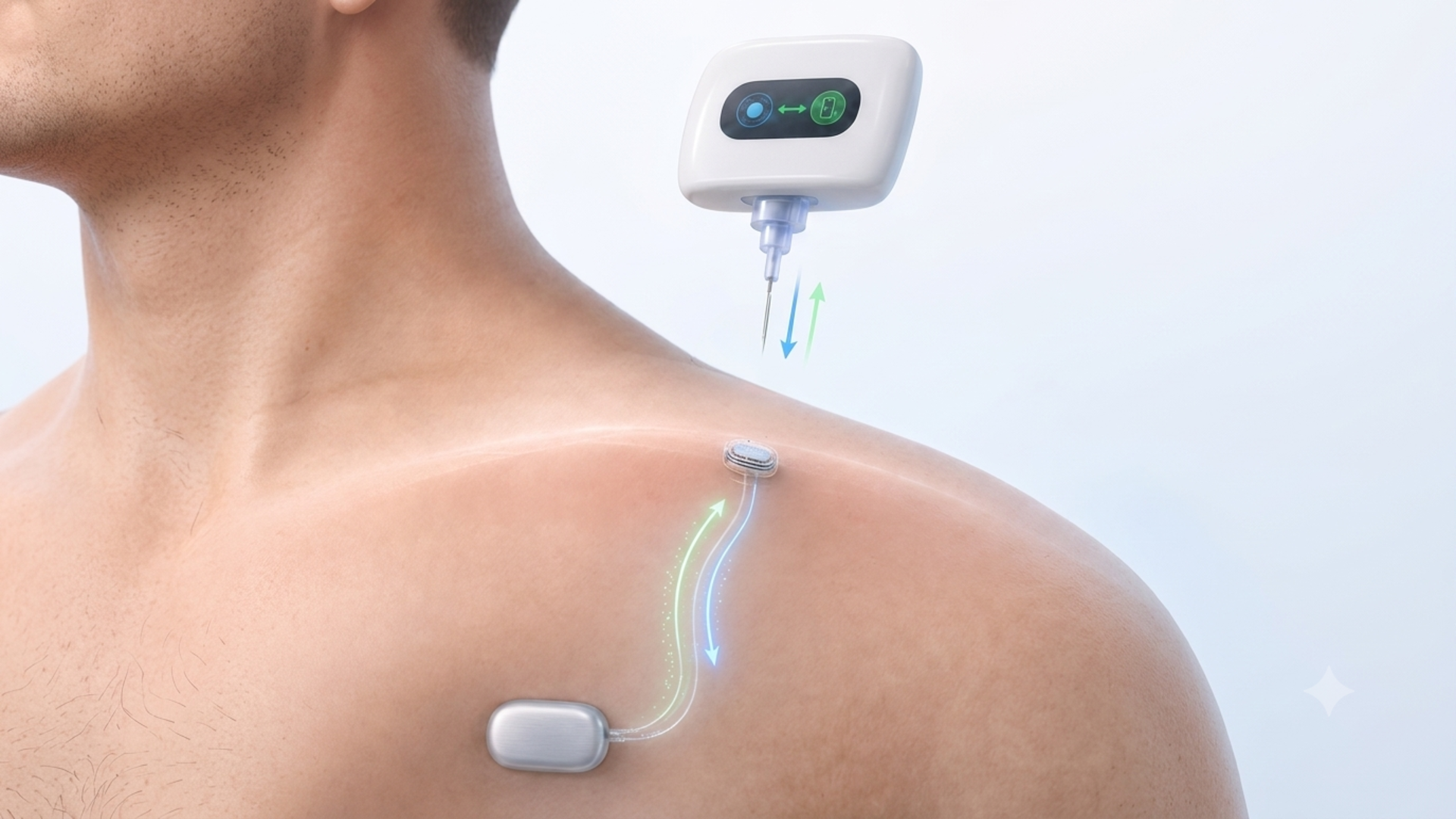 Scientists create a USB-like outlet beneath human skin that powers implants