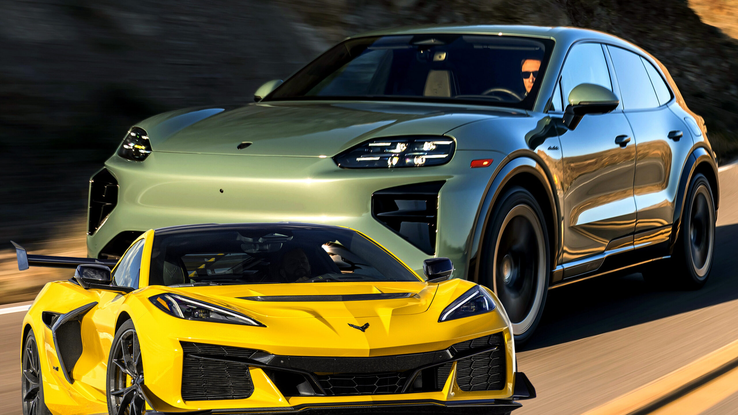 A 6,000-Pound Porsche SUV Is Quicker To 60 Than A 1,064-HP Corvette ZR1 | Carscoops