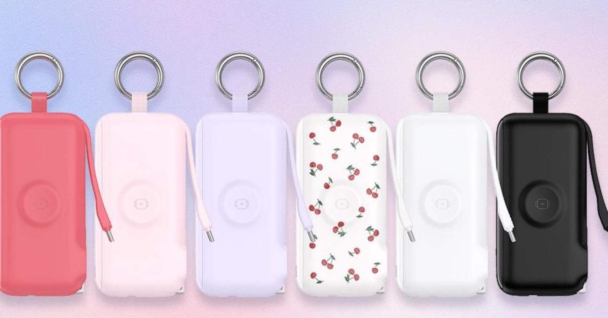 RORRY Flow power bank: essential travel gear for Apple fans