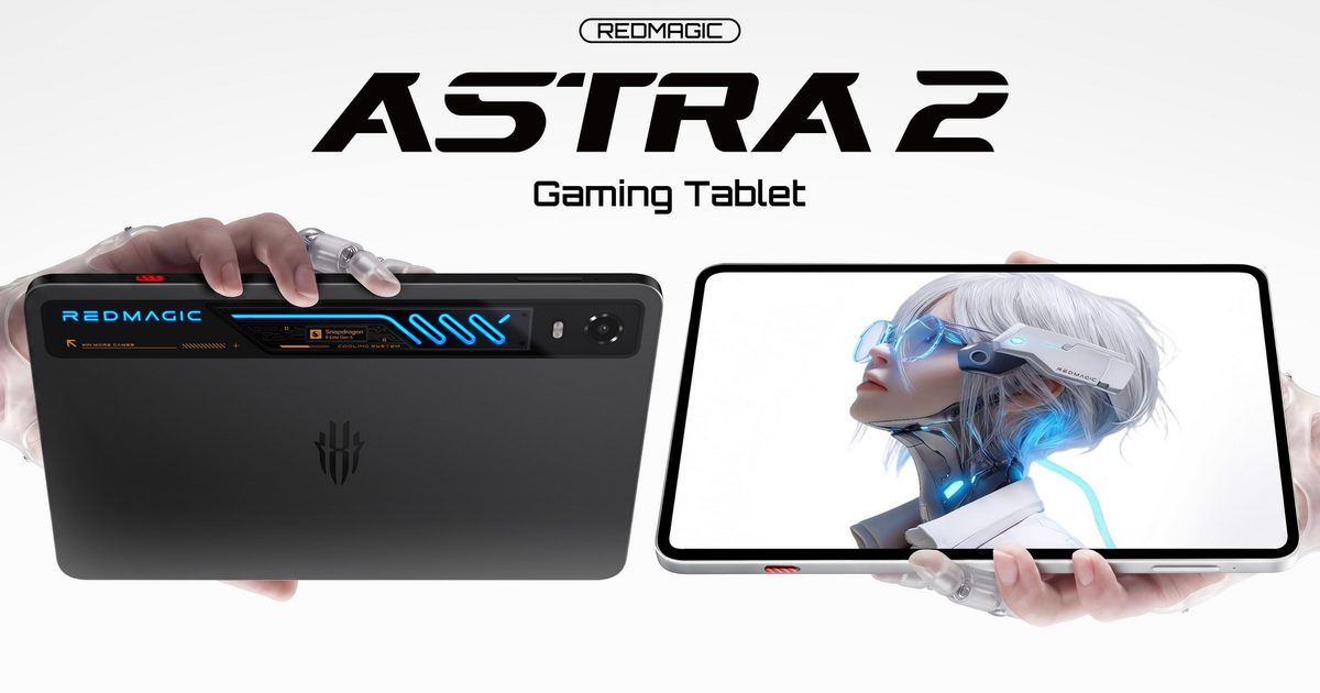 Red Magic’s iPad mini-sized OLED gaming tablet with liquid cooling goes global