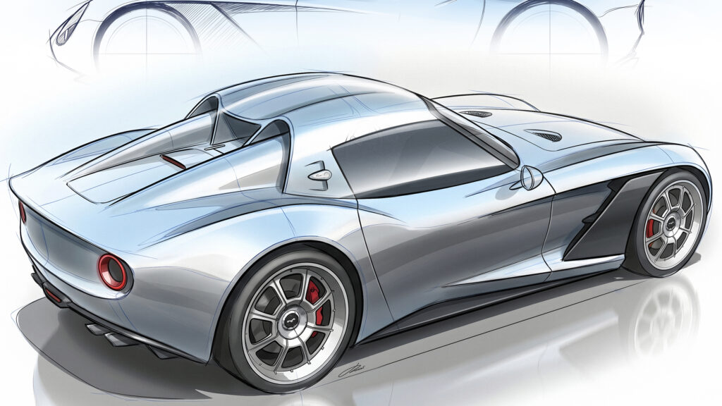 This Italian Coupe Looks Like A Classic Ferrari, But Its V8 Is Pure Detroit | Carscoops