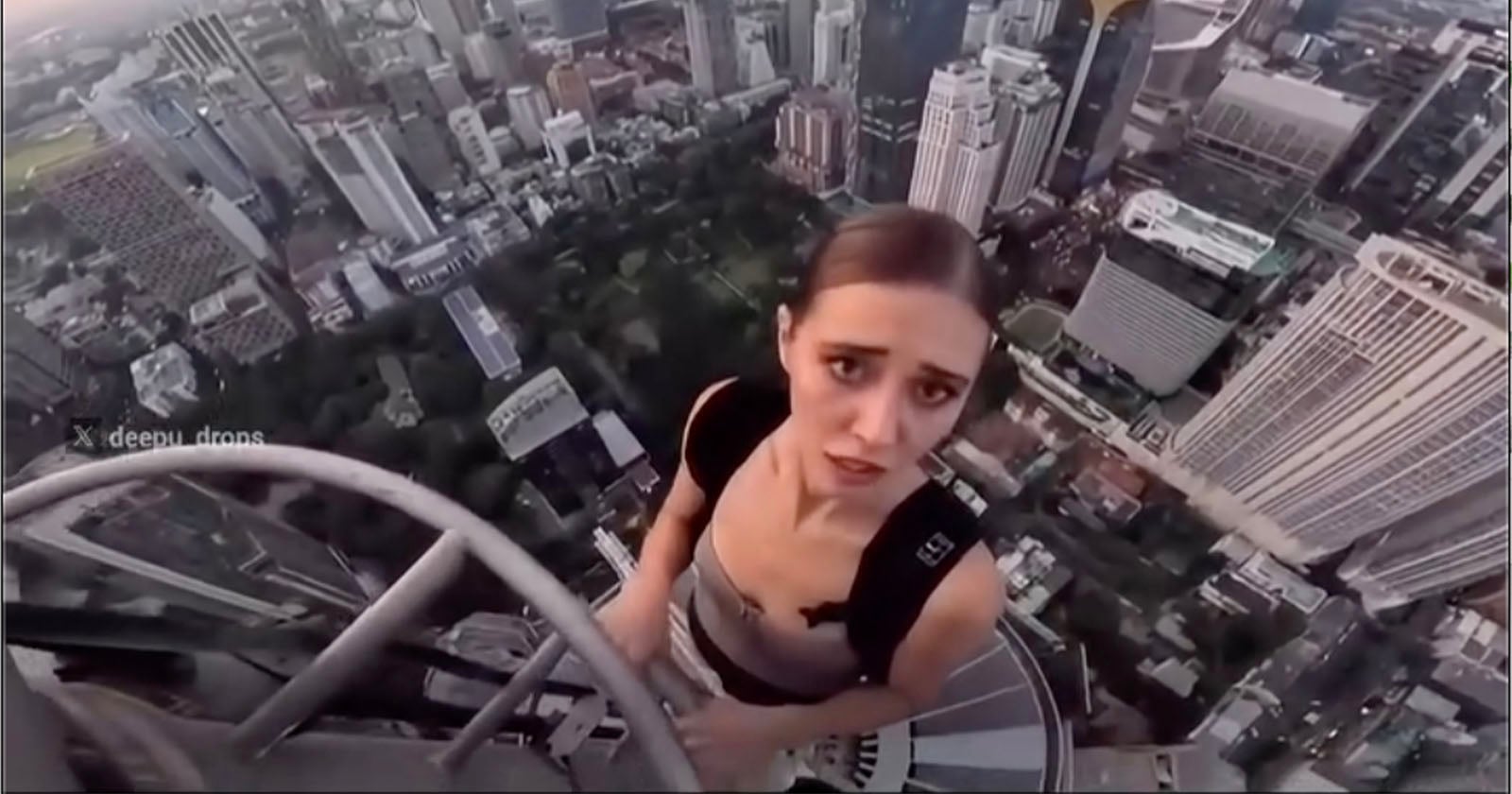 Watch the Couple Who Climbed the Empire State Building Argue Over Photos Atop a Skyscraper