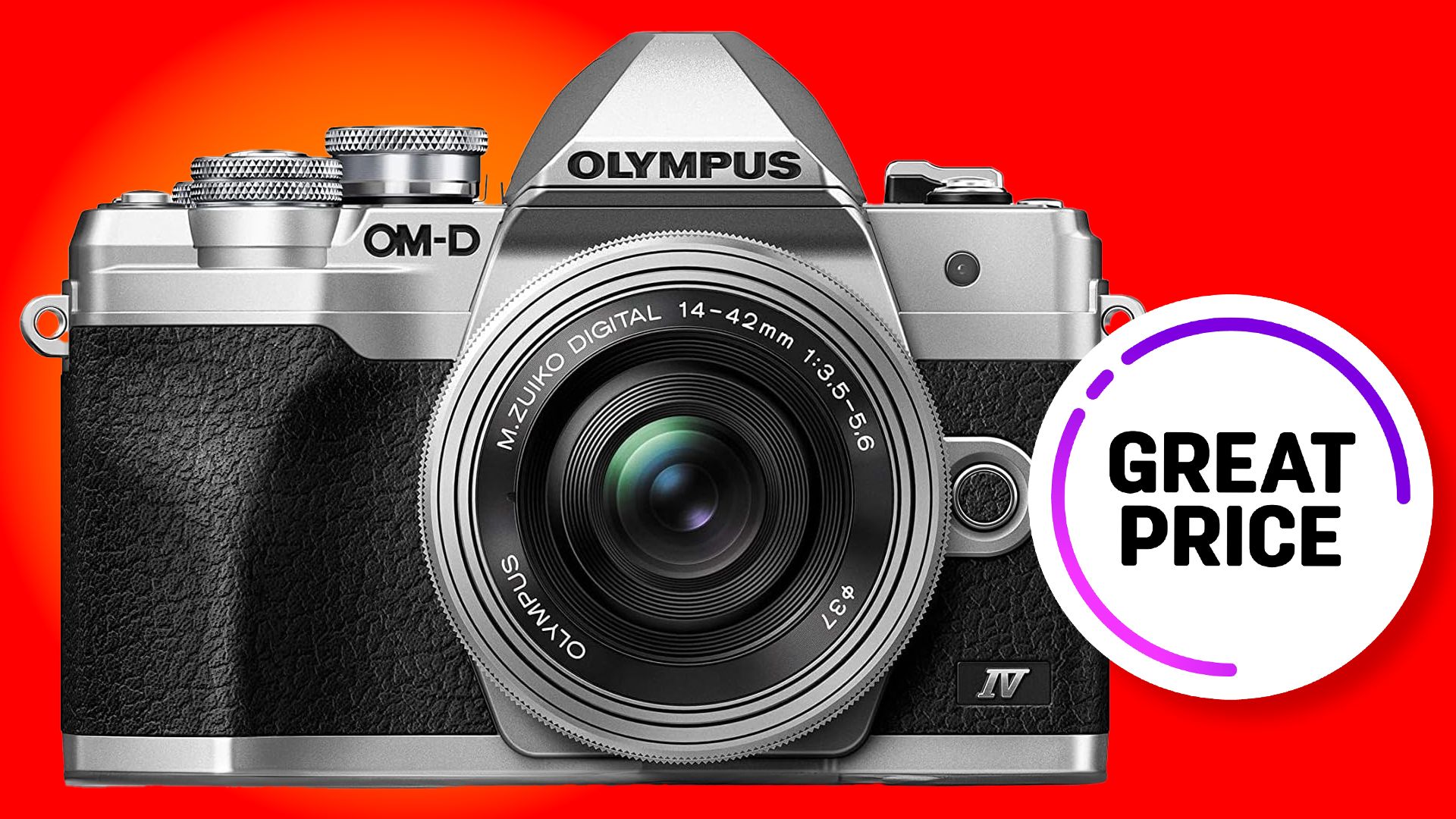 The Olympus E-M10 Mark IV is still a great camera for beginners – and at £511 with a lens is certainly an entry-level price!