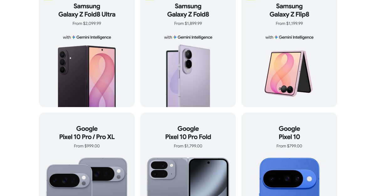 Gemini Intelligence and Gemini Nano 4 launch with Galaxy Z Fold 8, Flip 8