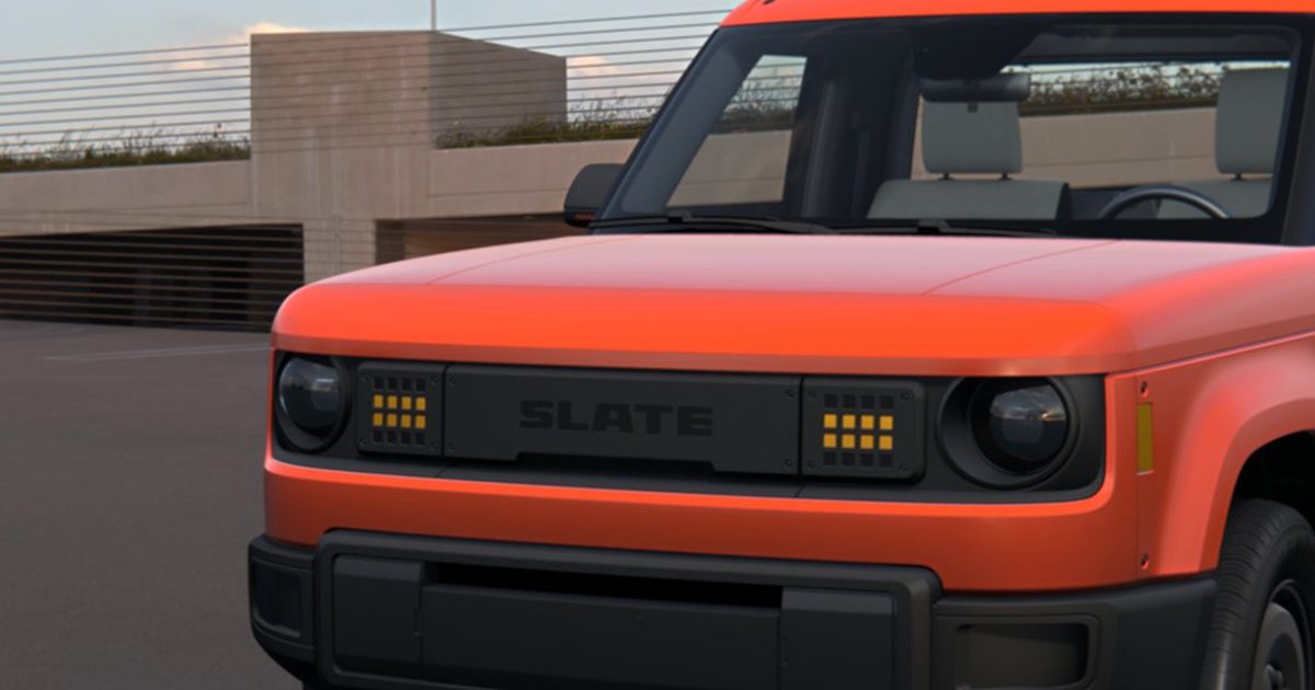 Slate’s new EV truck colors are straight out of a Crayola box