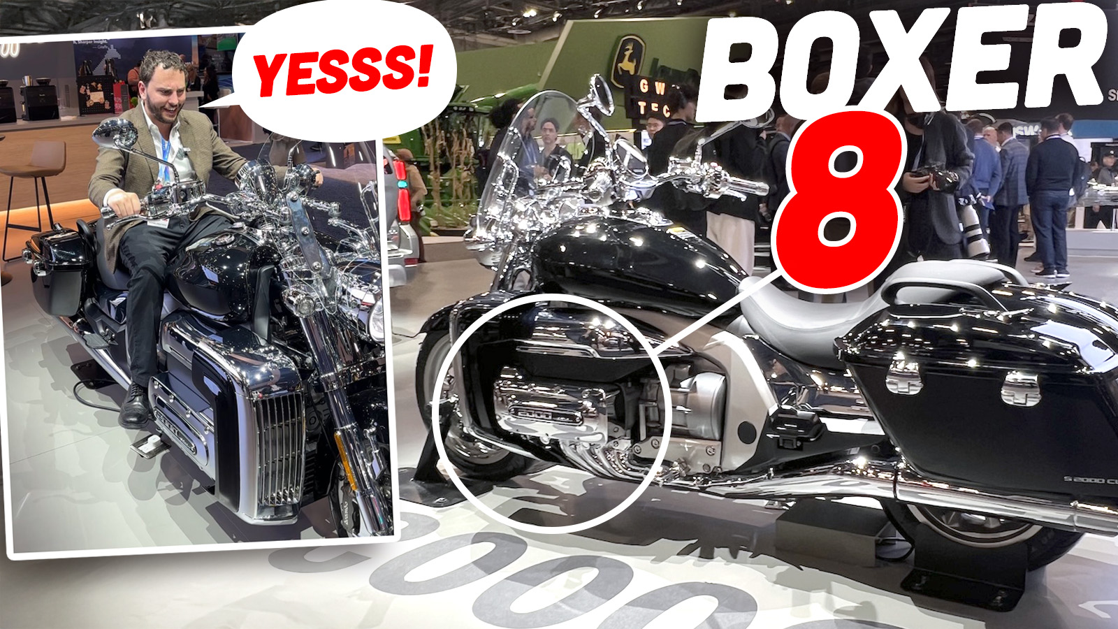 The Craziest New Motorcycle Has An 8-Cylinder Boxer Engine And It’s Coming To America – The Autopian