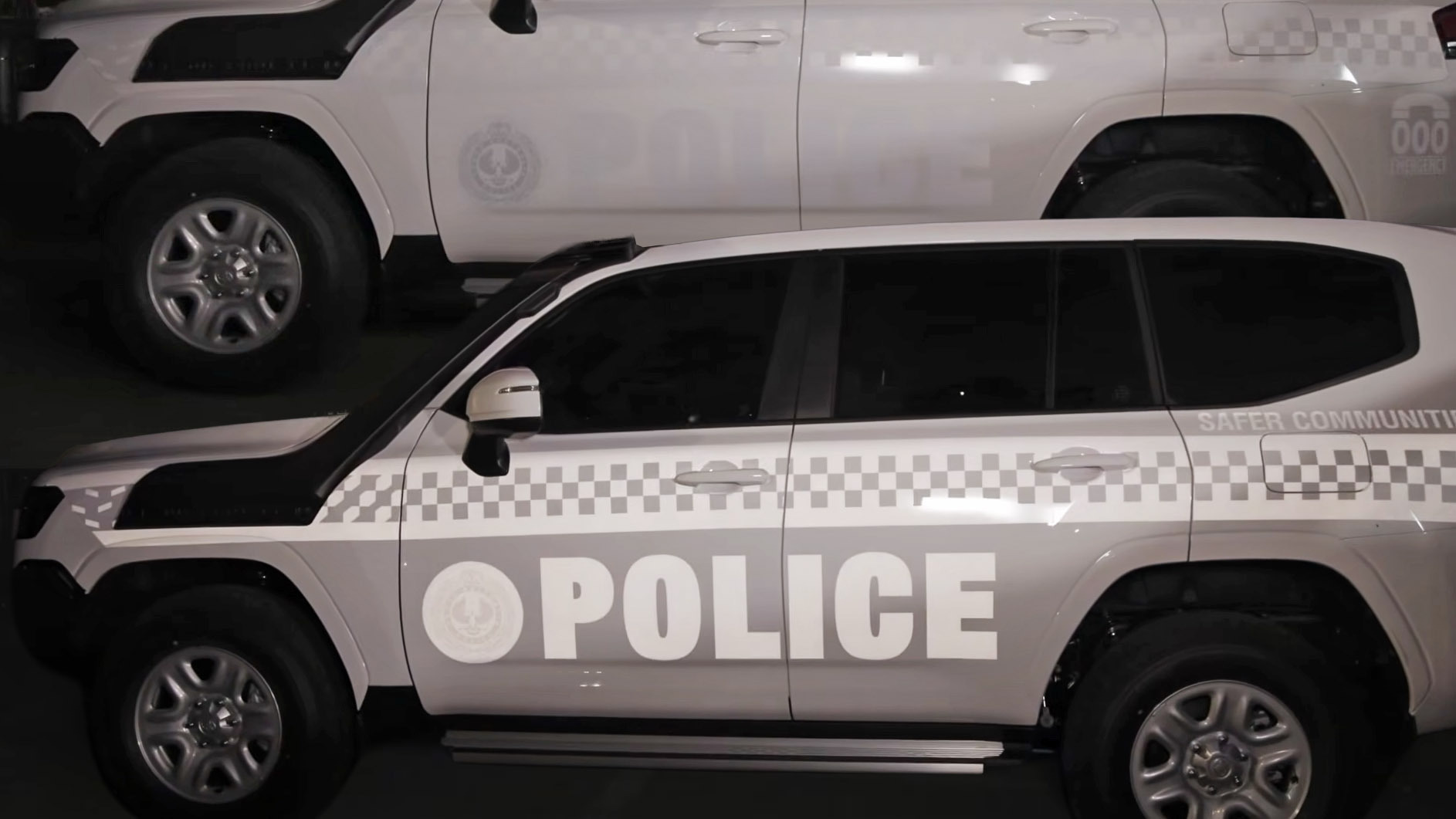 These Subarus And Land Cruisers Only Look Like Cop Cars After Dark | Carscoops