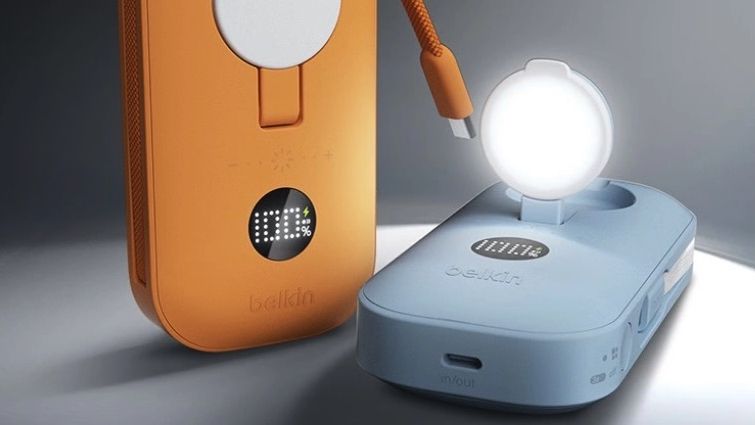 This Belkin power bank can charge your phone, light up your room, help with photos, and maybe even save your life