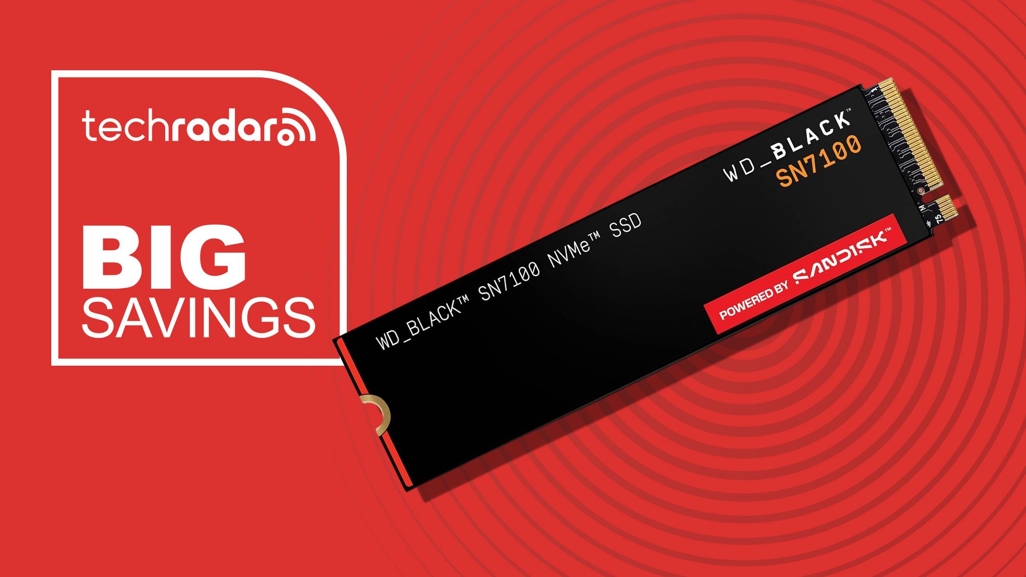This blazing-fast 1TB WD_BLACK SN7100 SSD for under $190 is unmissable