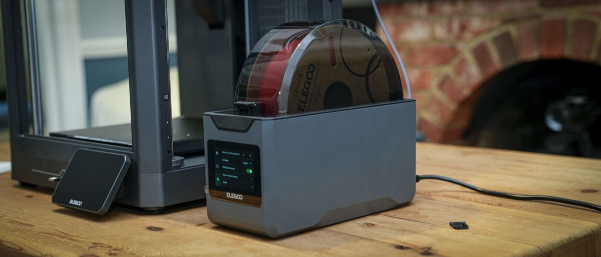 I tested the Elegoo H1 HT and this filament drybox finally fixes the Centauri Carbon 2 3D printer