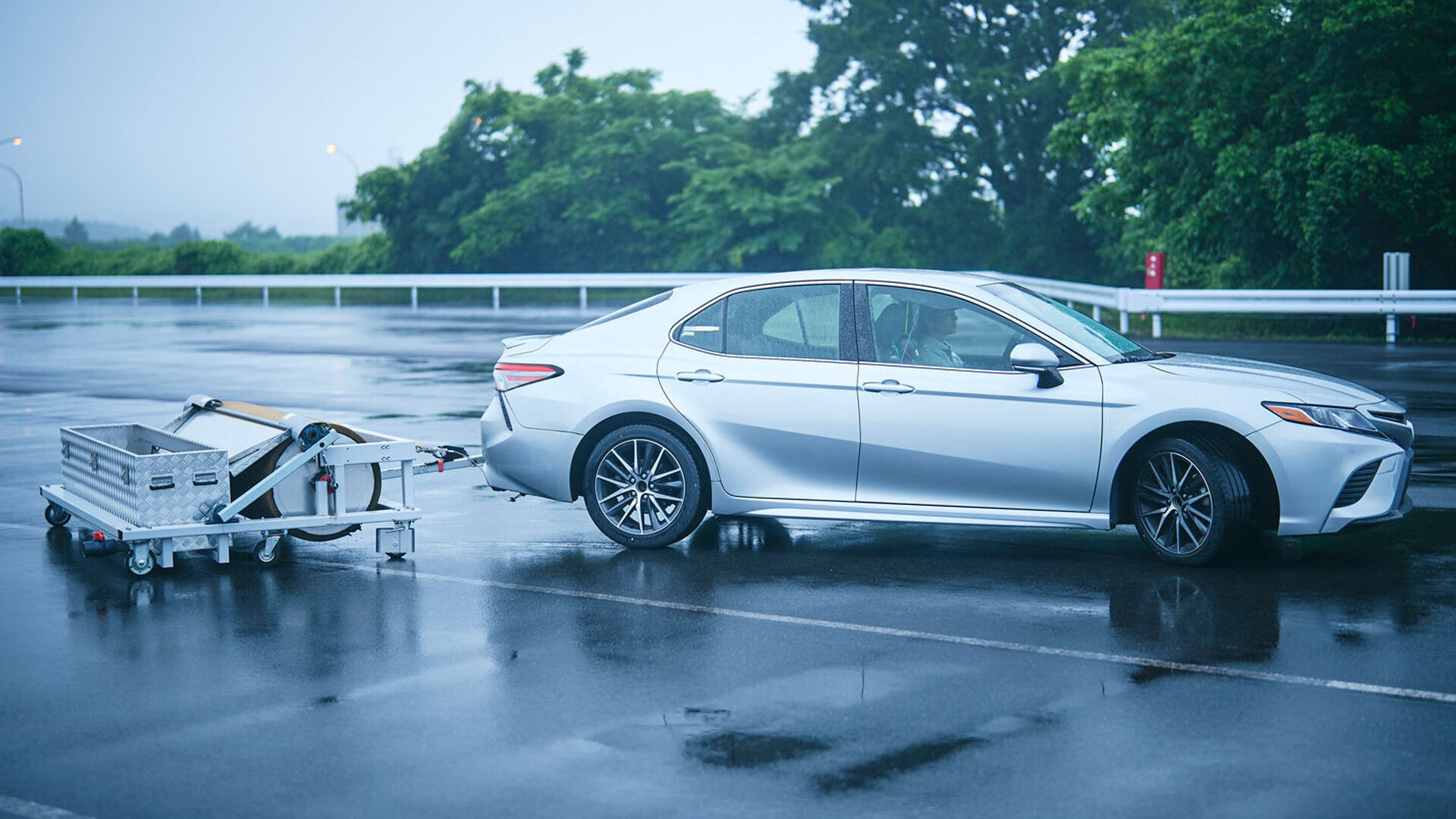 Toyota Developed A Giant Rolling Sponge To Speed Testing And Development | Carscoops