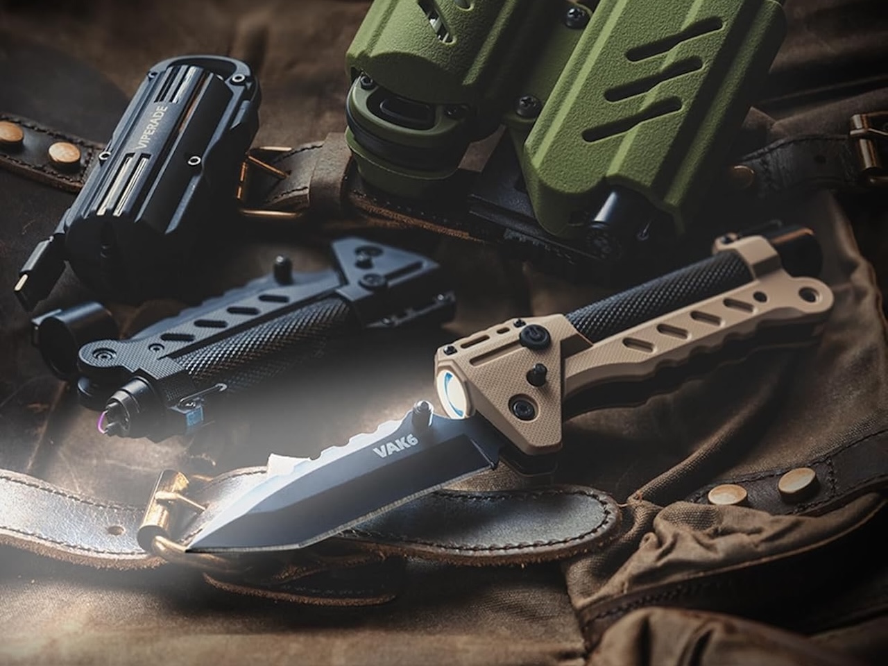 VIPERADE VAK6: 4-in-1 Survival Multitool