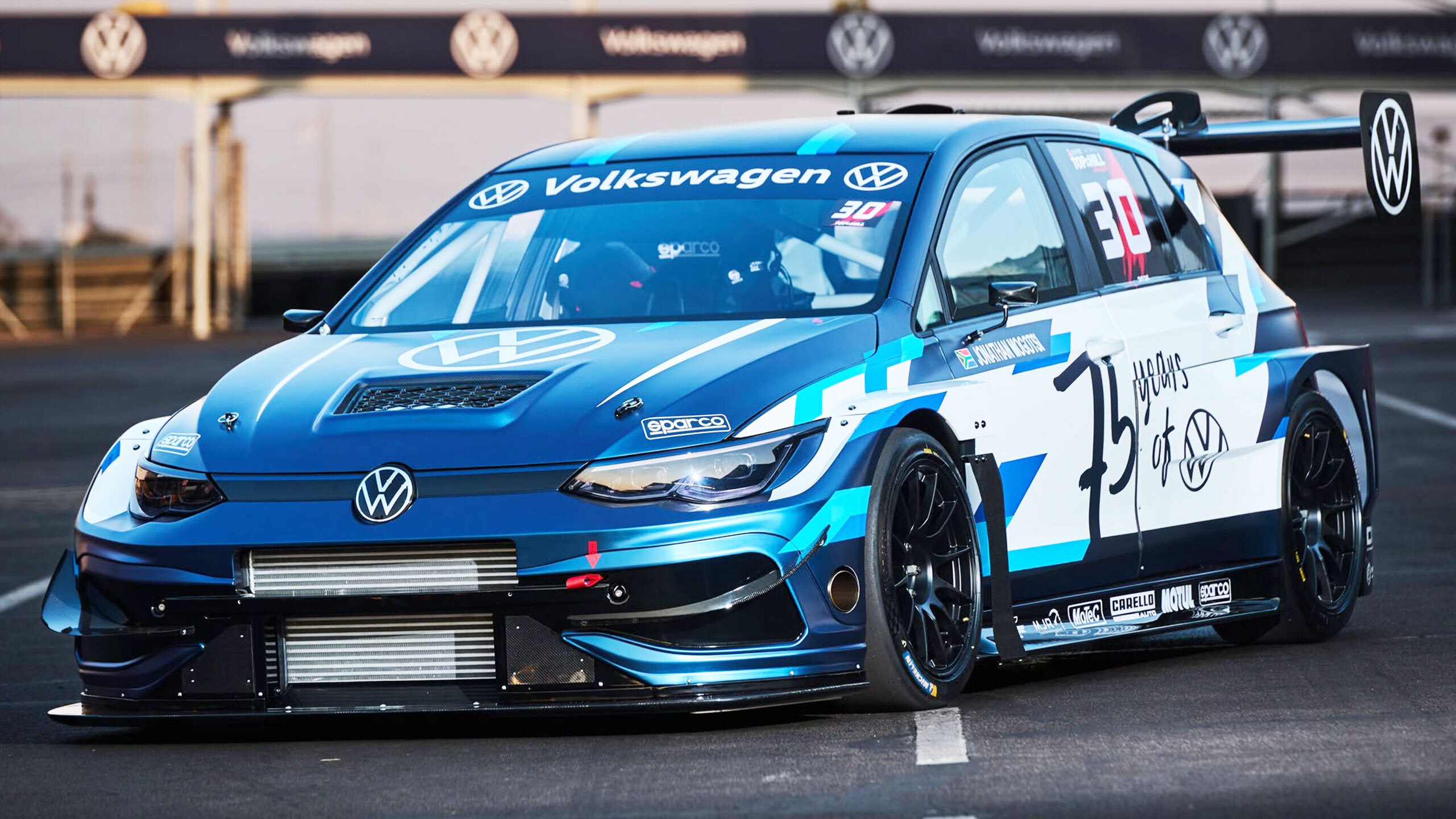 VW Built A 1,000-HP Golf With An Exhaust That Exits The Front Bumper | Carscoops