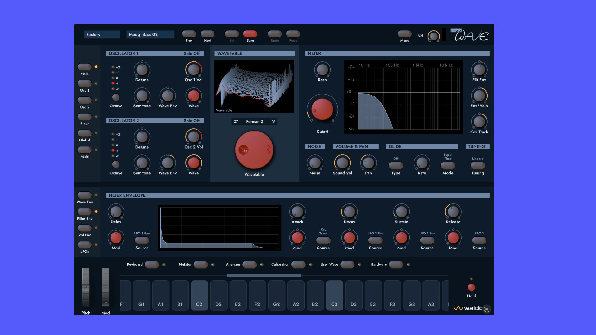 Waldorf Microwave 1 Synthesizer plugin: iPad version gets free update 1.3