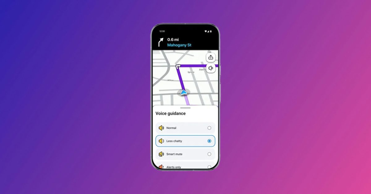 Waze now learns your preferences, and gets more conversational but less chatty