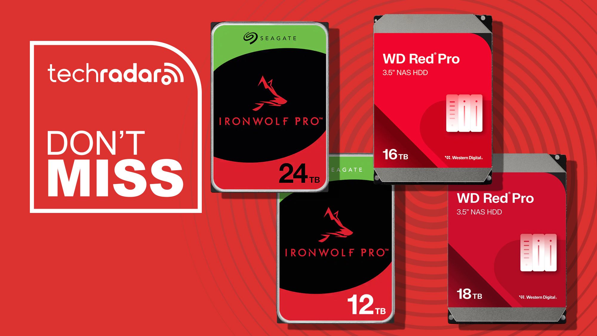 IronWolf Pro & WD Red Pro NAS deals — here’s why I’d buy the priciest drive