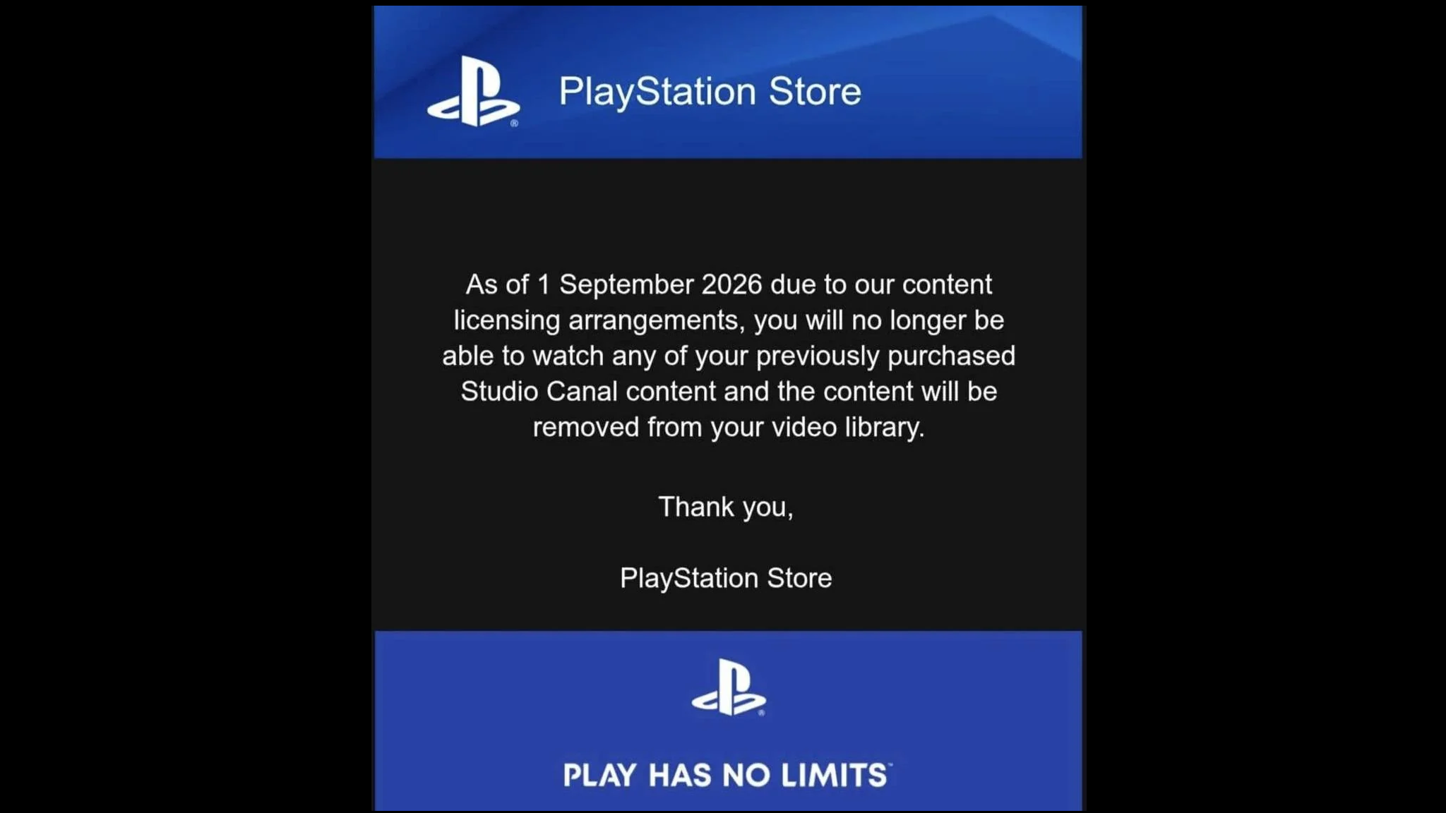 Yet another reason to go back to buying Blu-rays: Sony is deleting over 500 ‘purchased’ PlayStation movies with zero compensation due to a licensing agreement ending with a major distributor