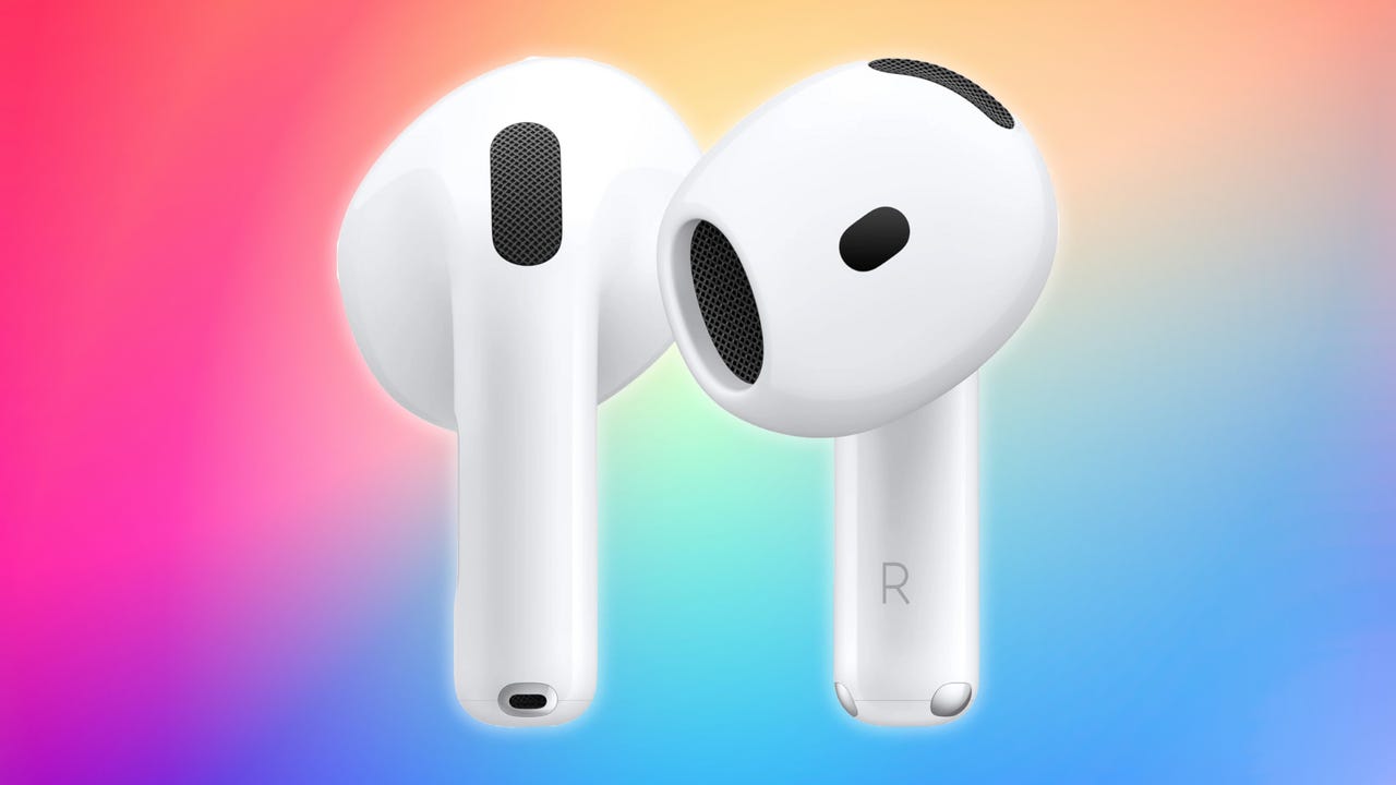 Save 35% Off the Apple AirPods 4 Earbuds With Active Noise Cancelation and 1 Year Amazon Warranty, Now Just $119
