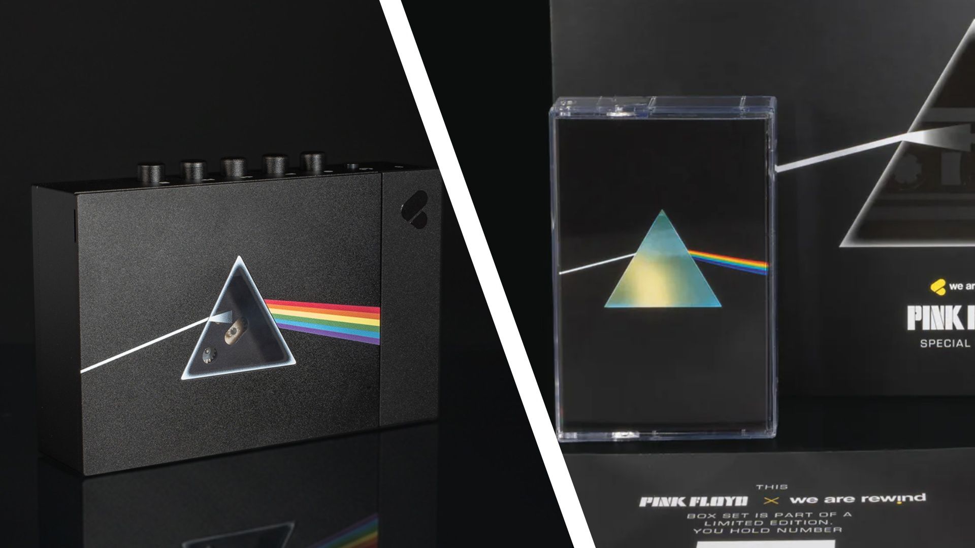 ‘I’ll see you on the B-side of the moon’: This stunning Pink Floyd Bluetooth cassette player is your excuse to get back into tape — especially since it comes with a remastered tape of Dark Side included
