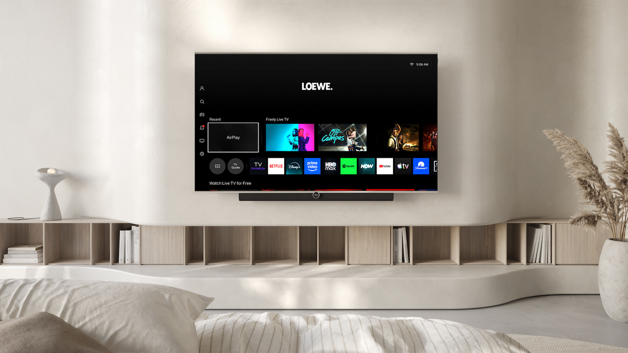 Want to buy an OLED TV that’s ‘individually calibrated before leaving the factory’, and with customizable soundbar or wireless sound system options? Loewe’s new set is here to tempt you…