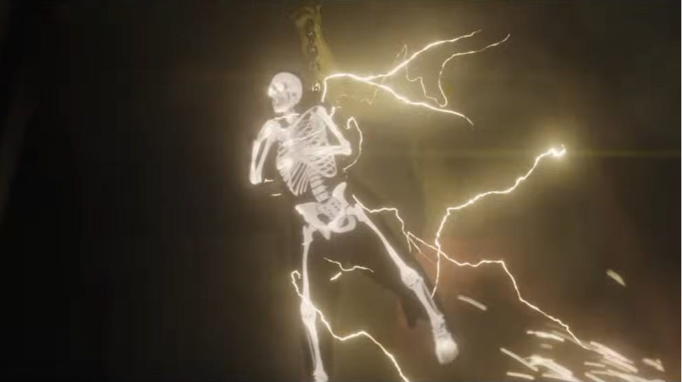 Of Course Jason Momoa’s Blanka Does the Electrocution X-Ray Skeleton Attack in the Street Fighter Movie