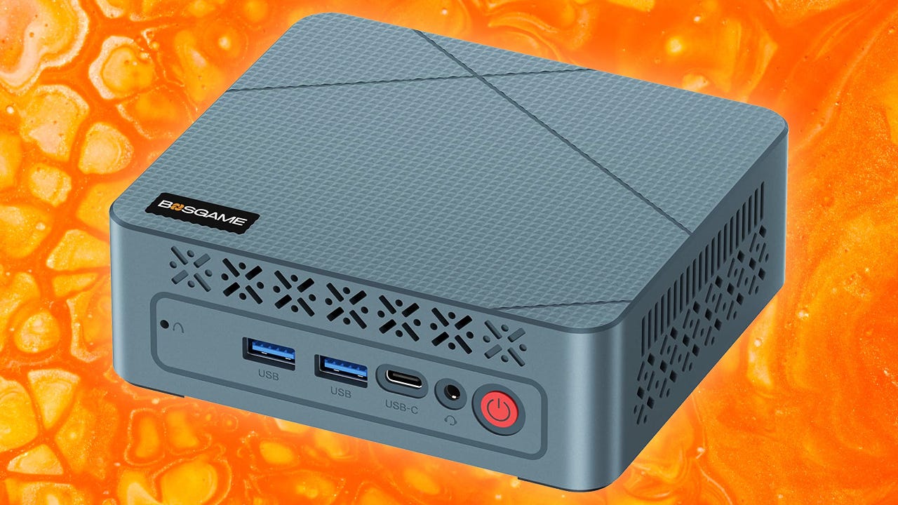 The Micro-Sized BOSGAME AMD Ryzen 5 Mini PC with 16GB of RAM and 512GB SSD Drops to $260 on Amazon