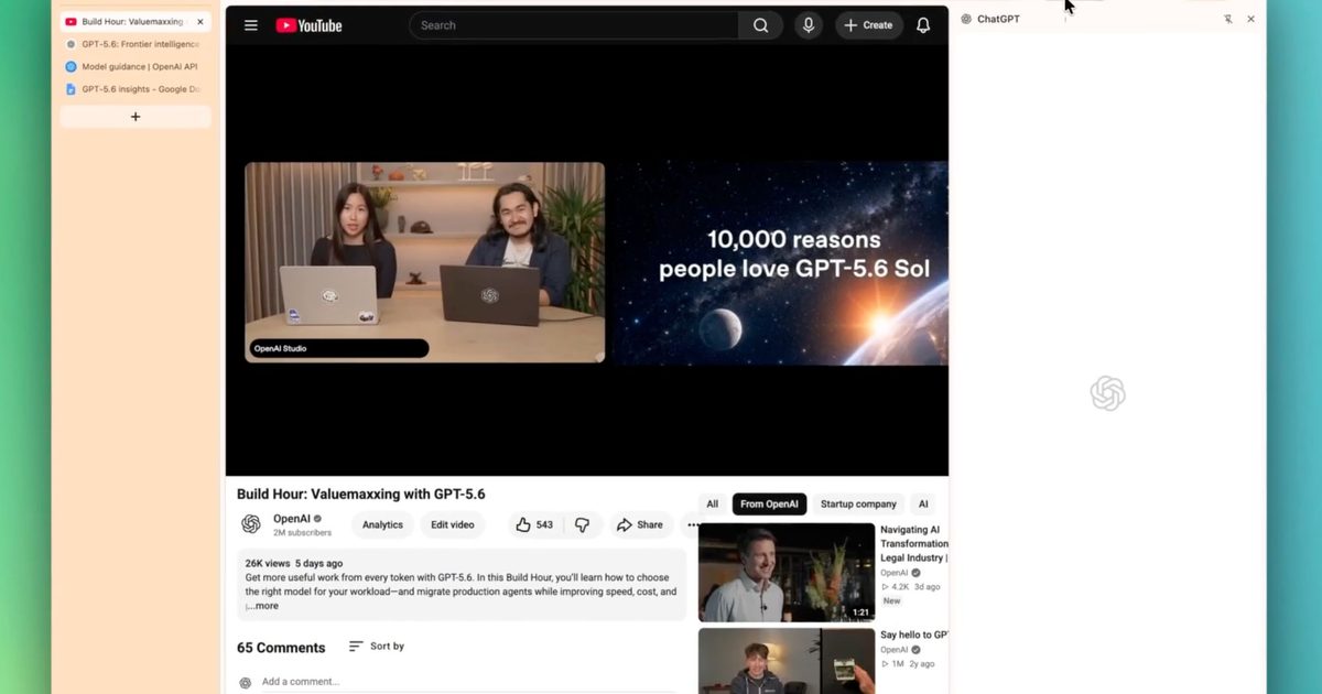 ChatGPT’s Chrome extension can now read your tabs, YouTube videos, and highlighted text