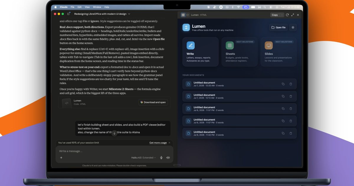Claude redefined my bond with Macs. I am building my own apps and it’s a bliss.