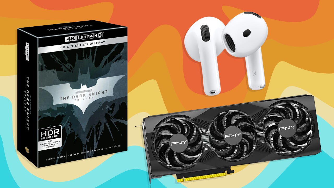 The Best Deals Today: PNY RTX 5070 OC, Apple AirPods 4, The Dark Knight Trilogy, and More – IGN