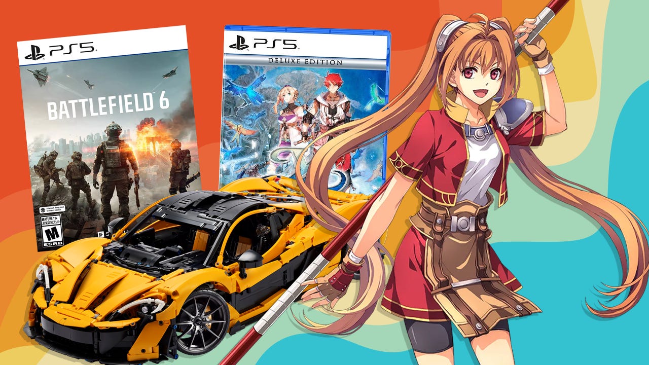 The Best Deals Today: LEGO Technic McLaren P1, Trails in the Sky 1st Chapter, 4K Blu-rays, and More – IGN