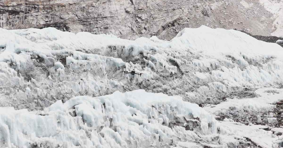 This DJI drone mapped Everest’s killer icefall without risking a single life