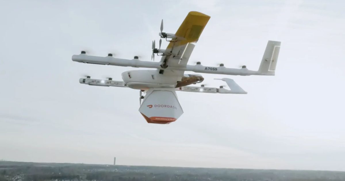 DoorDash wants to deliver your food order flown by a drone, eventually
