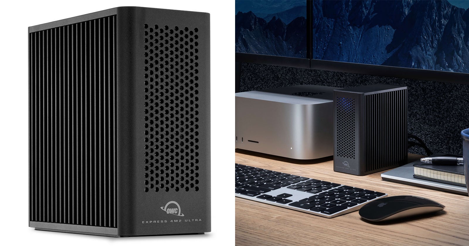 OWC Express 4M2 Ultra Is the Fastest Compact Thunderbolt 5 RAID Solution