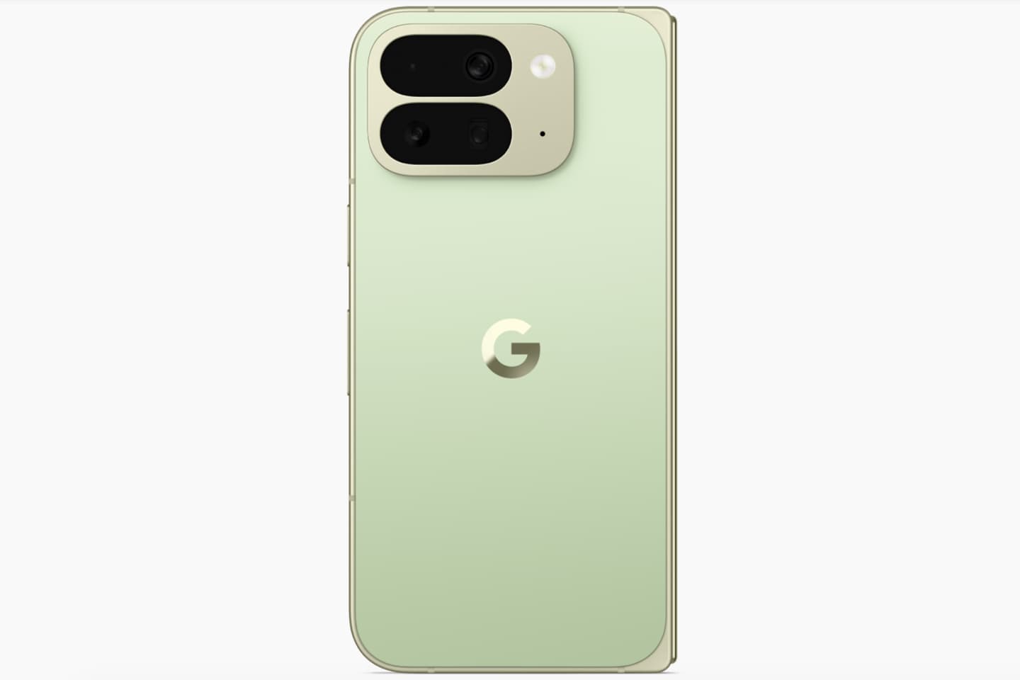 Rendering image of the “pine wood color” version of Google Pixel 11 Pro Foldable smartphone has been Released.