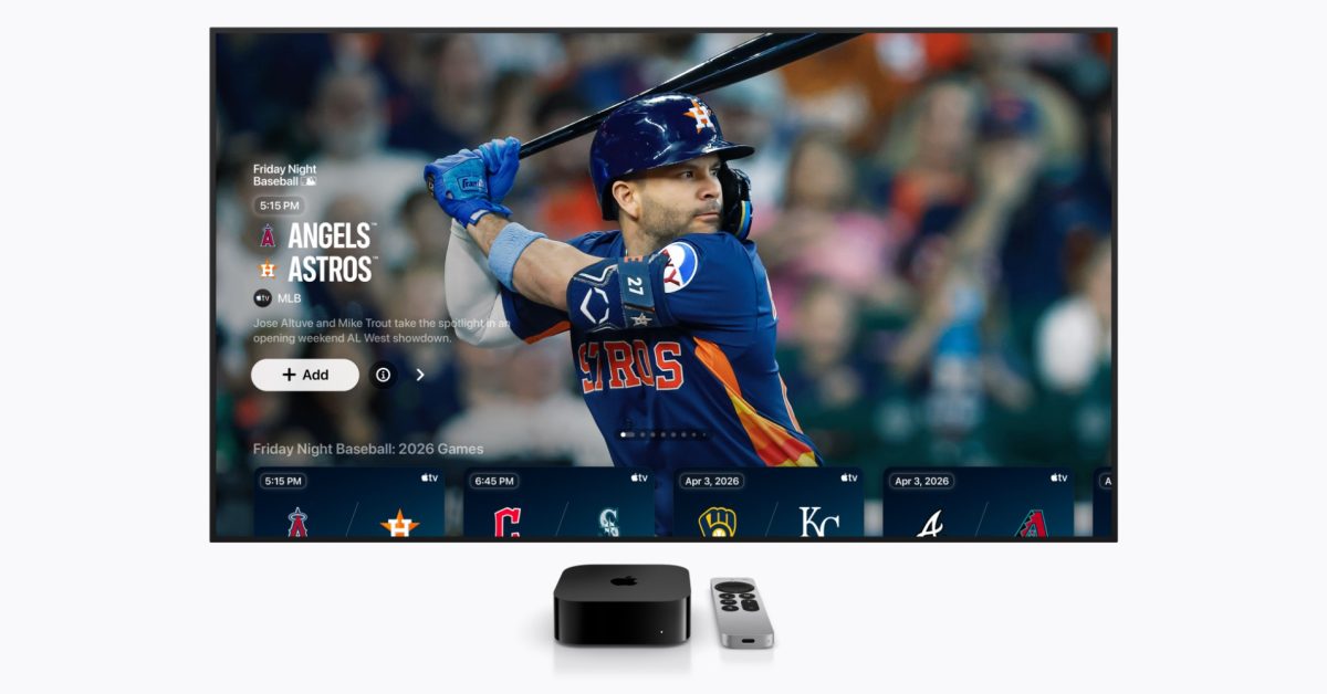 Apple TV unveils August ‘Friday Night Baseball’ schedule – 9to5Mac