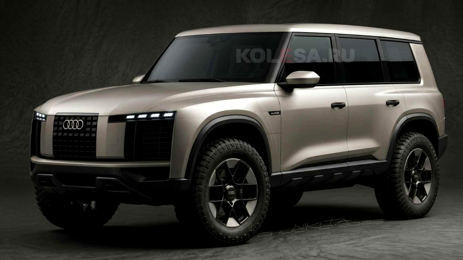 Audi’s G-Class Rival Gets A Face In This Render, Scout Can Give It Everything Else | Carscoops