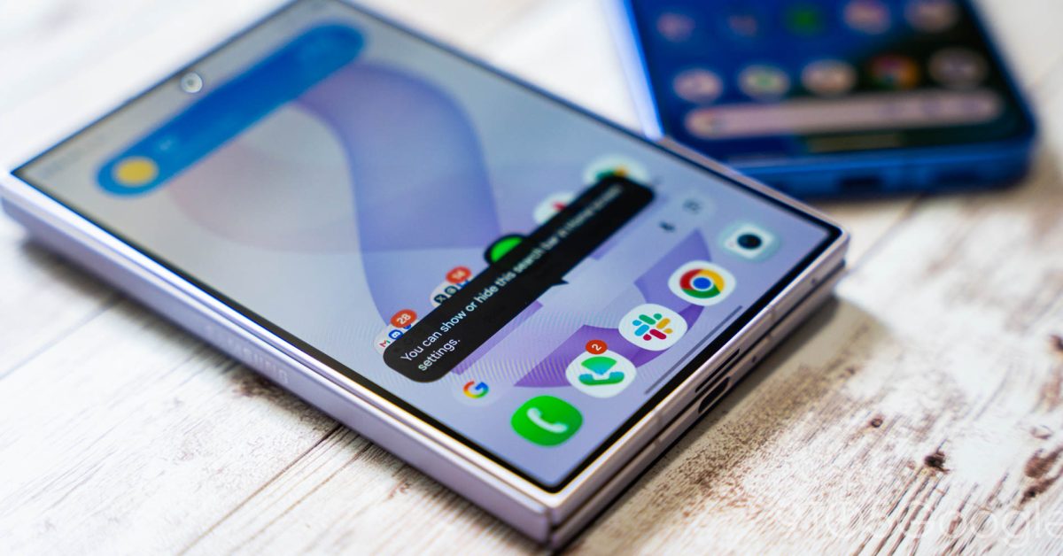 Samsung Galaxy phones add a Pixel-style dedicated Google Search bar on homescreen [Gallery]