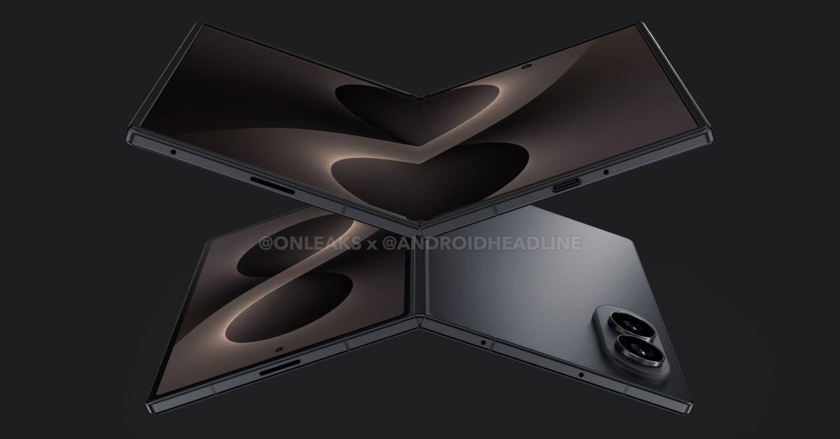 Galaxy Z Fold 8 leaks in official-looking renders, confirming some final details