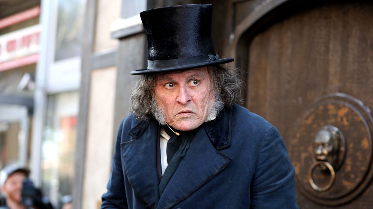 ‘It’s Good to Be Back’: Johnny Depp Meets Fans as Ebenezer Scrooge, as First Trailer Drops for His Big Hollywood Return