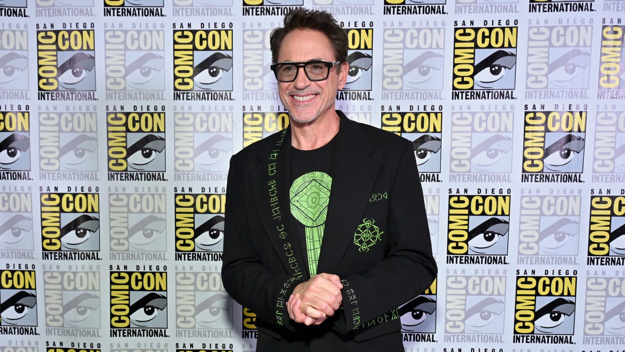 Avengers: Doomsday Star Robert Downey Jr. Hid a Secret Message on His Jacket During Marvel’s Comic Con Panel — And Now Its Latverian Runes Have Been Translated