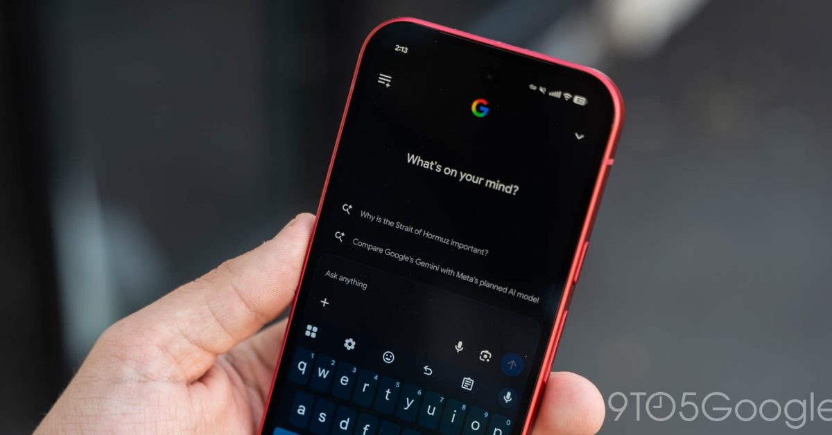 Google AI Mode now lets you search your chat history on Android