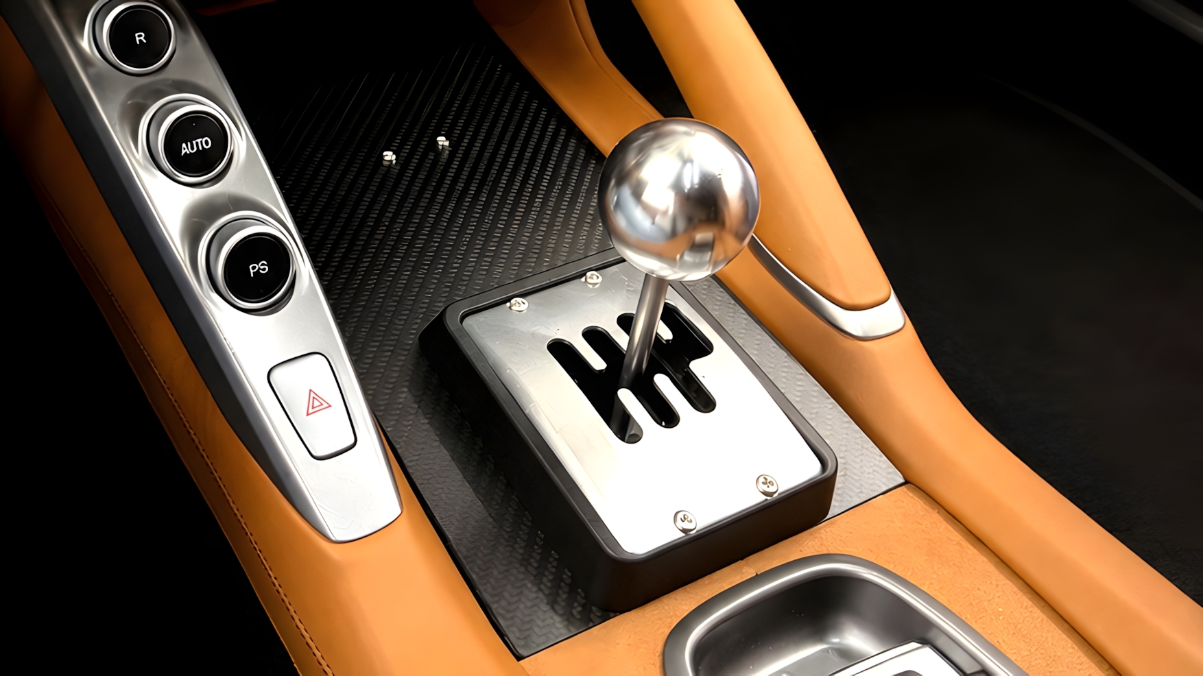 This $25,000 Gated Manual For Corvette C8s And Ferraris Skips The One Pedal That Matters | Carscoops